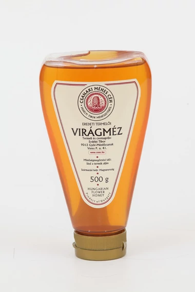 Virágméz cseppmentes tubusban, 500g