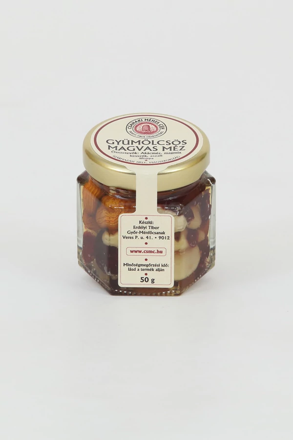 Gyümölcsös magvas méz 50g