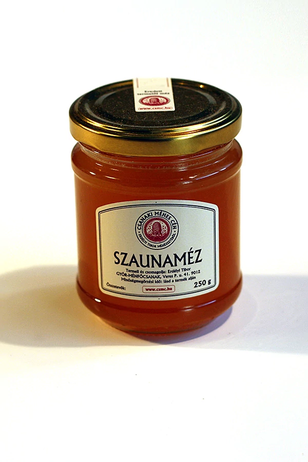Szauna mézkészítmény 250g